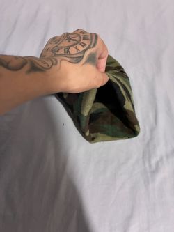 Camouflage beanie
