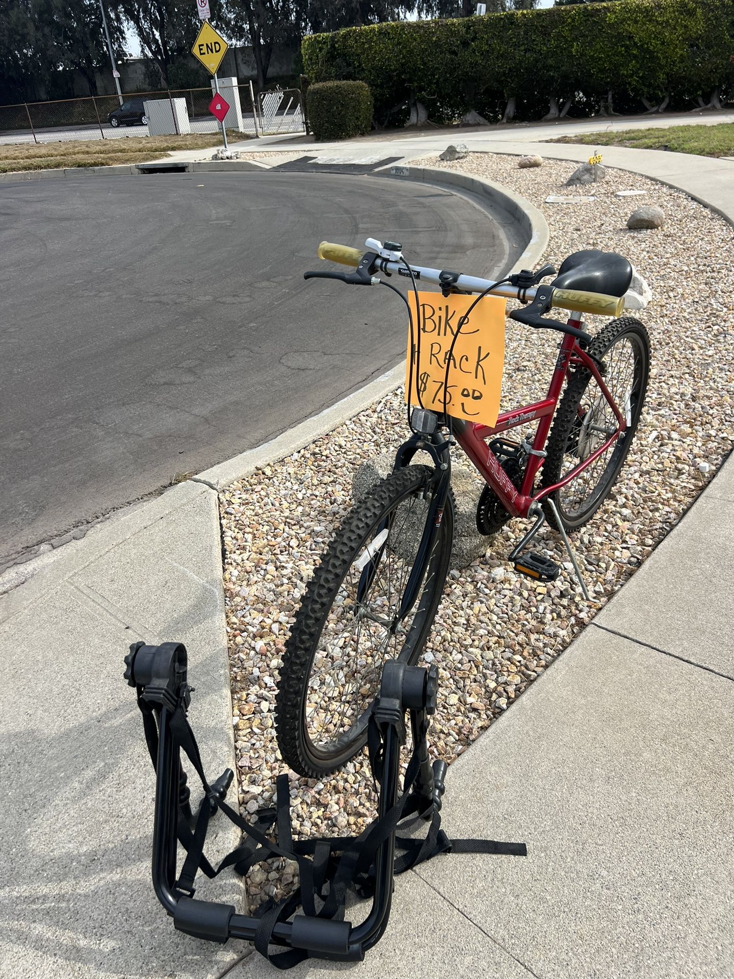 Huffy Bike With Car Rack
