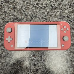 Pink Nintendo Switch Lite