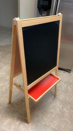 Kids Dry Erase And Chalk Board
