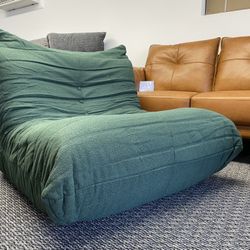 Brand New Togo-Style Teddy Velvet Sofa – Yellow 3-Seater $299 / Green 1-Seater $149