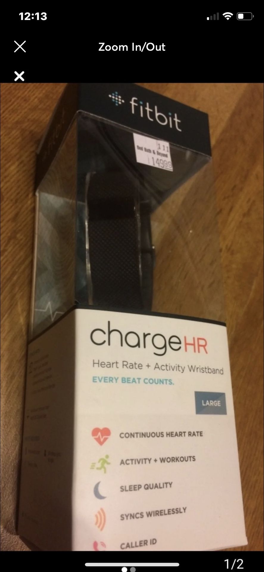 Fitbit charge hr.