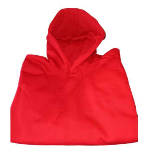 XXL Men's Hoodie RED New *free Matching Knit Cap NEW