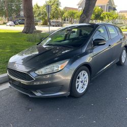 2017 Ford Focus SE Hatchback 98k Mileage Clean Title 
