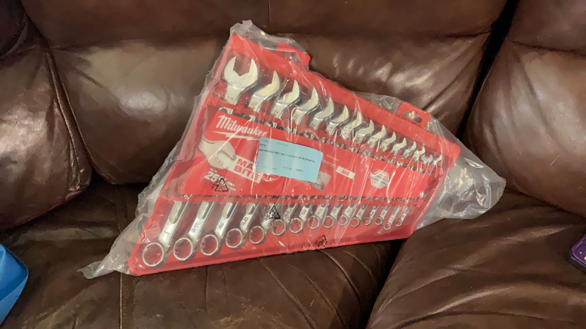 MILWAUKEE SAE COMBINATION WRENCH SET 15 PCs