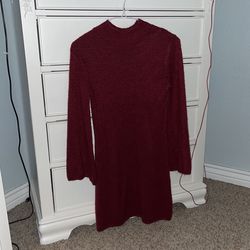 Maroon dress