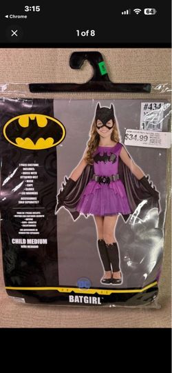 Bat girl costume