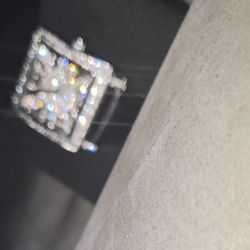 Franck M Time Square Mossainite 