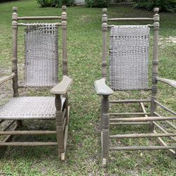 Antique Rocking Chairs - Restoration Project 