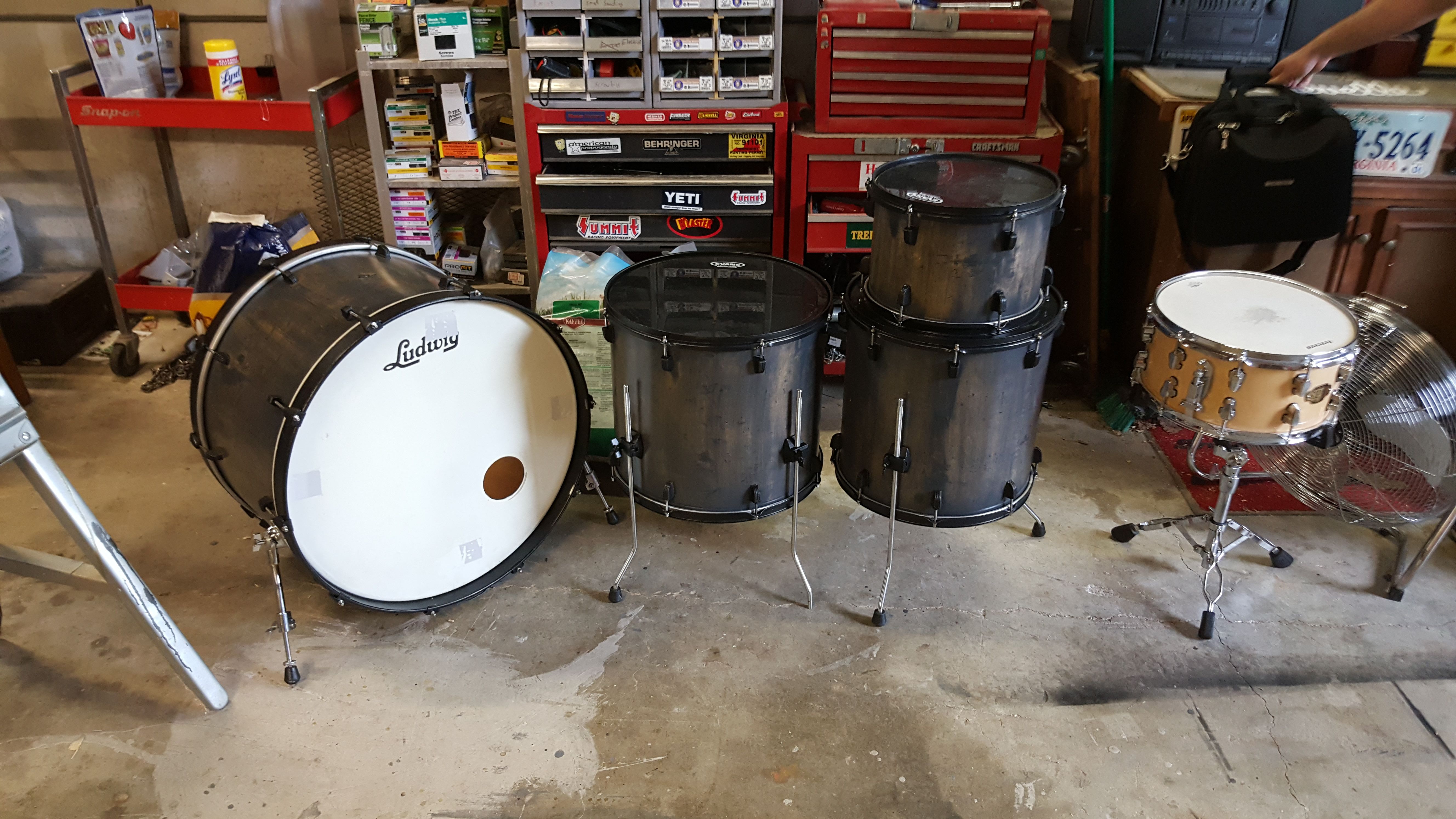 Ludwig Centennial 4-piece Shell Pack and Ludwig Epic Snare