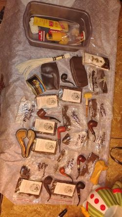 Tobacco pipes and a lot of accessories!!