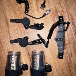 Sea & Sea YS-90 Underwater Strobe Lights + Arms + Cable