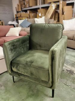 Velvet Accent Chair New In Box 