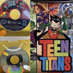 Teen Titans (Nintendo GameCube, 2006) Disc Only Tested and Working