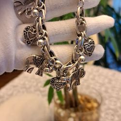 Bracelet Tone Silver Asero In