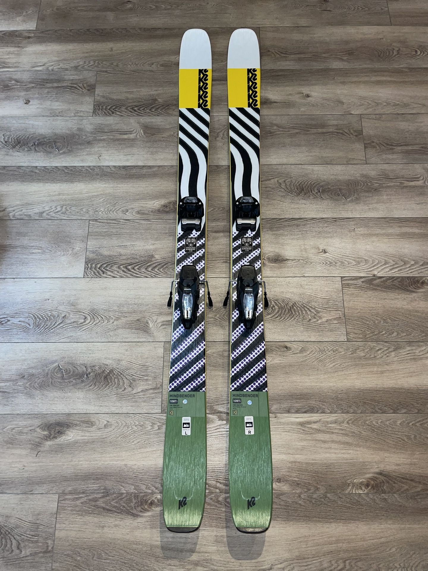 K2 Mindbender 108Ti Skis · 2022 · 186 cm