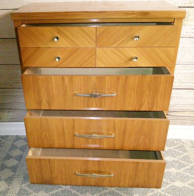L.A. Furniture - Mid-Century 4 Drawer Solid Wood Dresser - Delivered