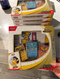 Pokemon 30th Anniversary Poster Collection