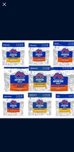 Mountain House Adventure Meal Pouches