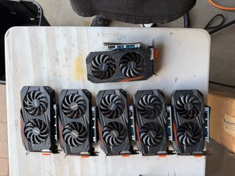 15 GPUs AMD RTX 580s and 570s $75 each