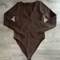 Brown Bodysuit 