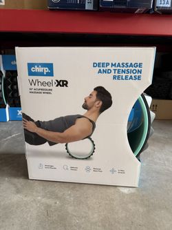 Chirp Wheel XR Deep Tissue Back & Spine Massage Wheel 10”