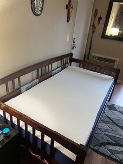 Twin Bed with mattress