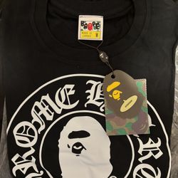 Bape Chrome Hearts T-shirt