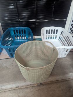 Laundry Baskets Set Of Three