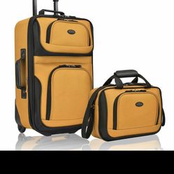 2 piece suitcase set
