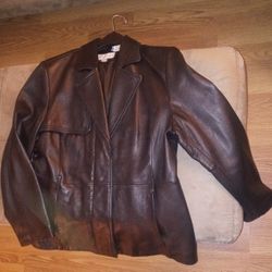Worthington Genuine Lambskin Leather Jacket