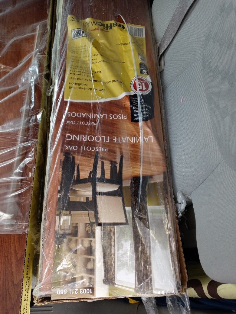 Trafficmaster Prescott Oak Laminate Flooring