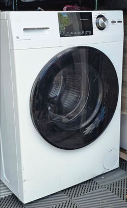 GE Front Load Washer Dryer + Wine Cooler