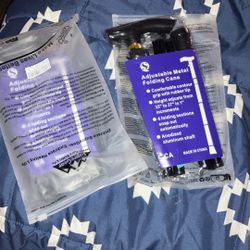 2 Adjustable Folding Canes