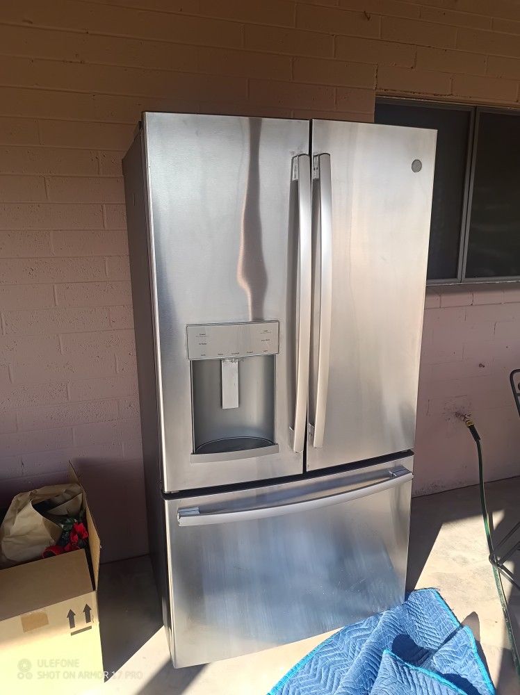 Stainless Steel Ge Fridge