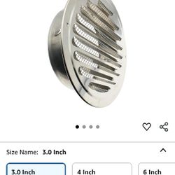 3" soffit vents 22pcs 