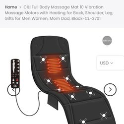 Cili CL-3701 Massage Mat With Heat