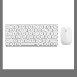 Rapoo 9010M Multi-Device Keyboard And Mouse Combo, 2.4GHz/Bluetooth 5.0/4.0 Wireless Keyboard & Mouse Set For Windows/Mac/Linux/Chrome, Support 4 Devi