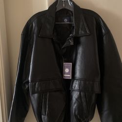 Black leather Jacket
