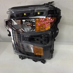 2022 - 2024 chevy silverado  1500 left headlight