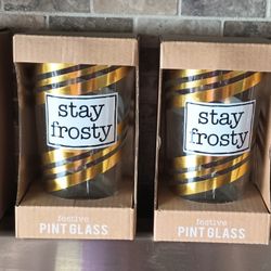 Pint Glasses. 