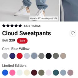 Comfrt Cloud Sweatpants