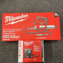 Milwaukee Grease Gun