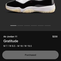 Air Jordan 11 DMP Size 8 