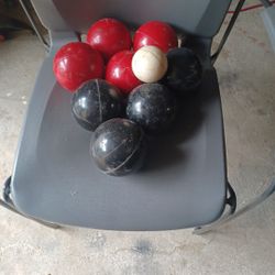 LAWN BOWLING. BUCCI BALLS