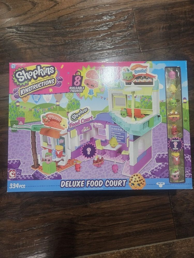 Shopkins Kinstructions Deluxe food cart edition