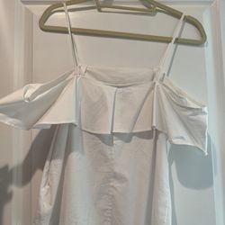 White Theory Off-Shoulder Top