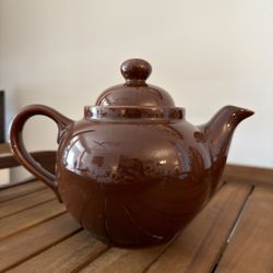 Brown ceramic Tea Pot - Made in Japan