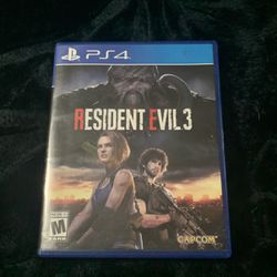 Resident Evil 3 PS4 (ps4 Only )