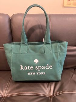 kate Spade Tote Bag (deep jade color)